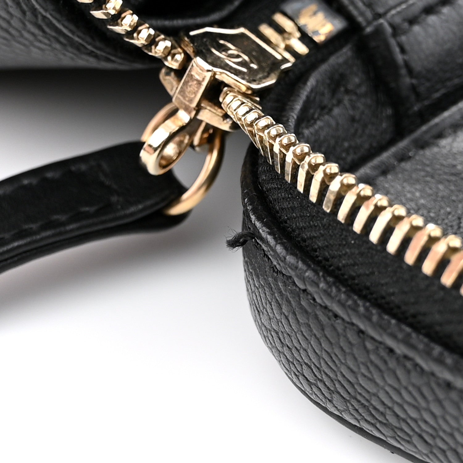 Chanel Caviar Quilted Large CC Filigree Vanity Case Black 13 of 13