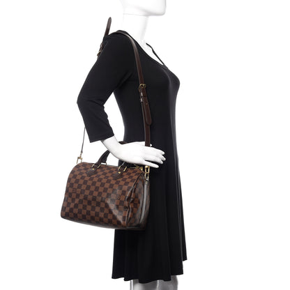 Louis Vuitton Damier Ebene Speedy Bandouliere 25 2 of 11