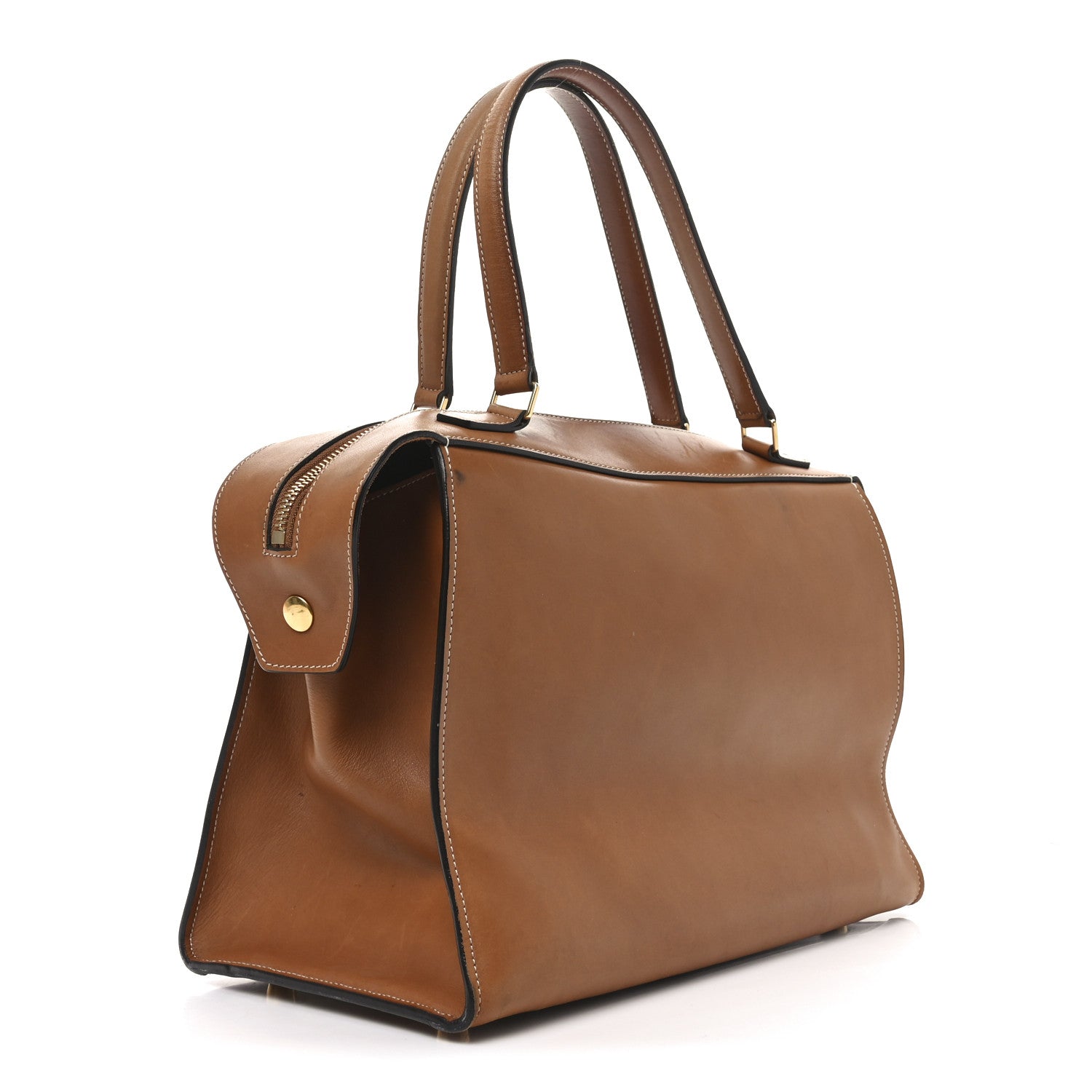 Celine Smooth Calfskin Medium Ring Bag Tan 3 of 9