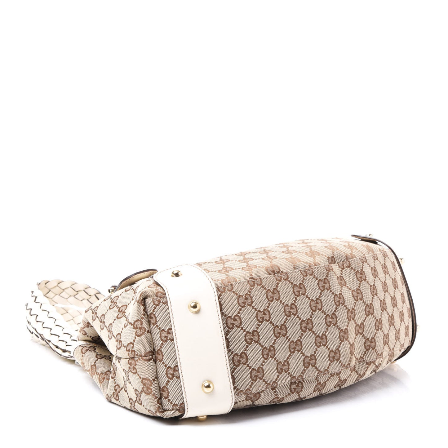 Monogram Small Pelham Shoulder Bag Off White
