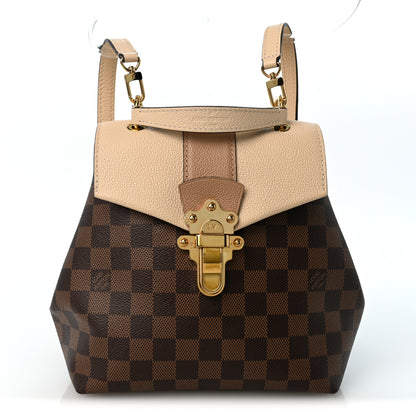 Louis Vuitton Damier Ebene Clapton Backpack Creme 1 of 9