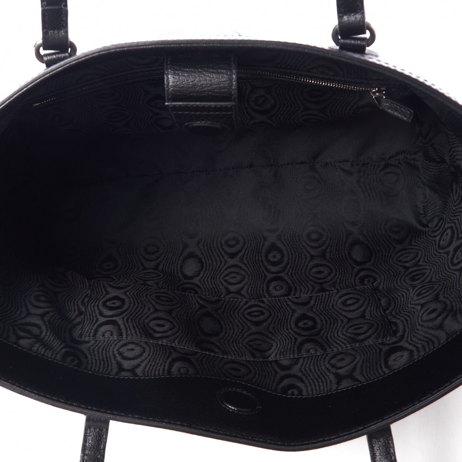 Gucci X BALENCIAGA BB Monogram Web Graffiti Medium Ophidia Shopping Tote Black 7 of 11