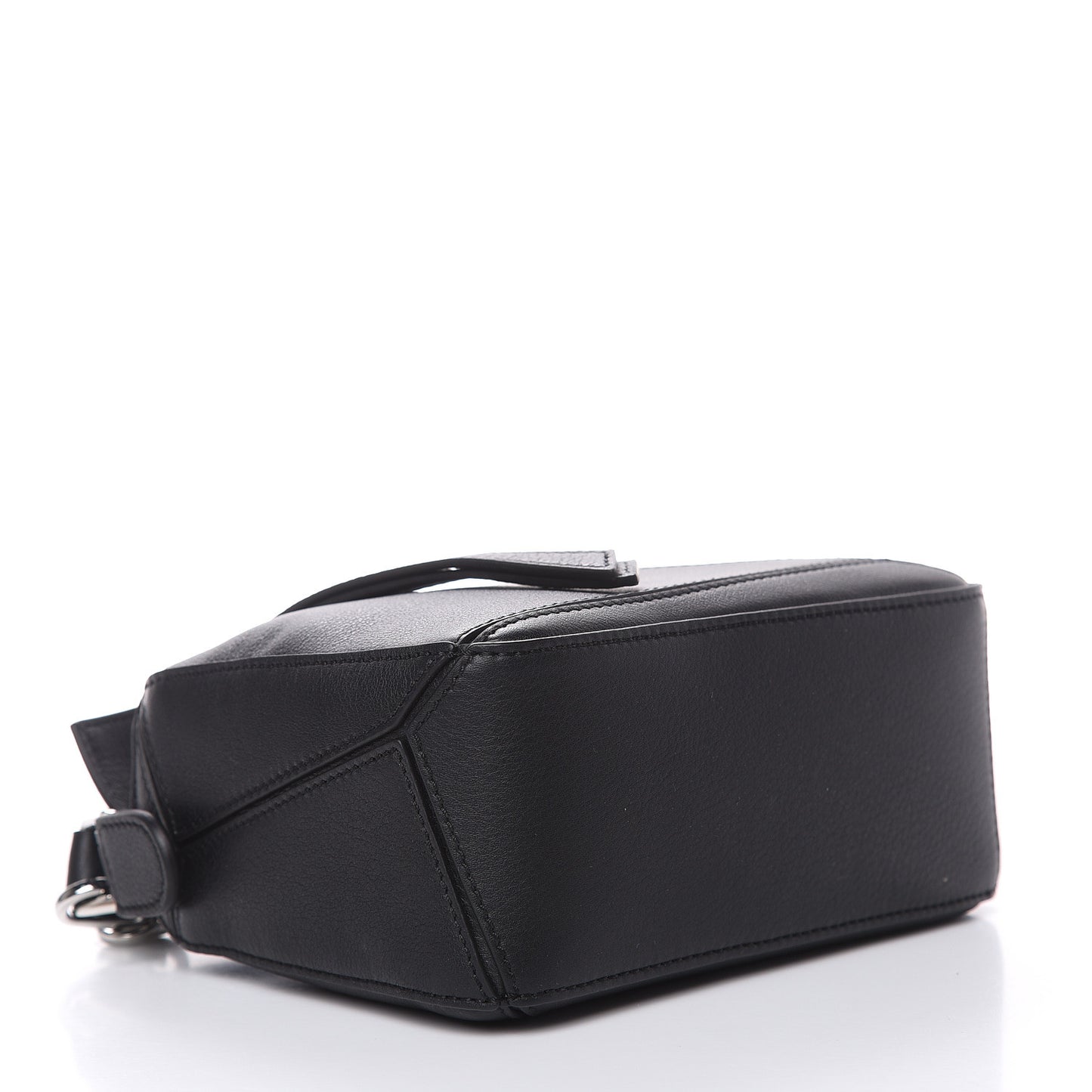 Calfskin Mini Puzzle Bag Black