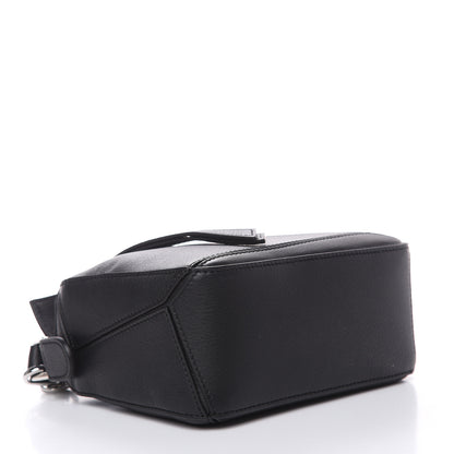 Loewe Calfskin Mini Puzzle Bag Black 4 of 10