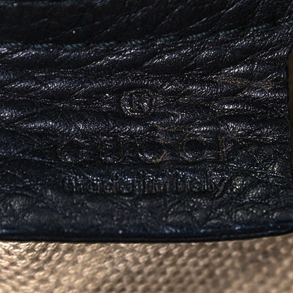 Gucci Pebbled Calfskin Medium Soho Boston Black 6 of 17