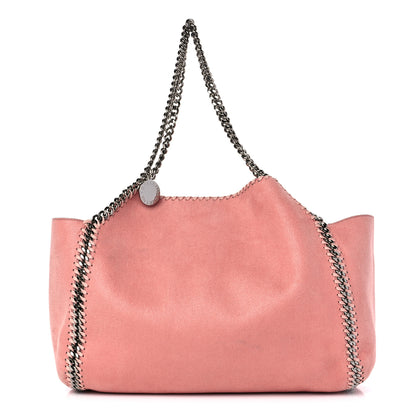 Stella McCartney Shaggy Deer Falabella Reversible Tote Blush Pink Beige 3 of 14