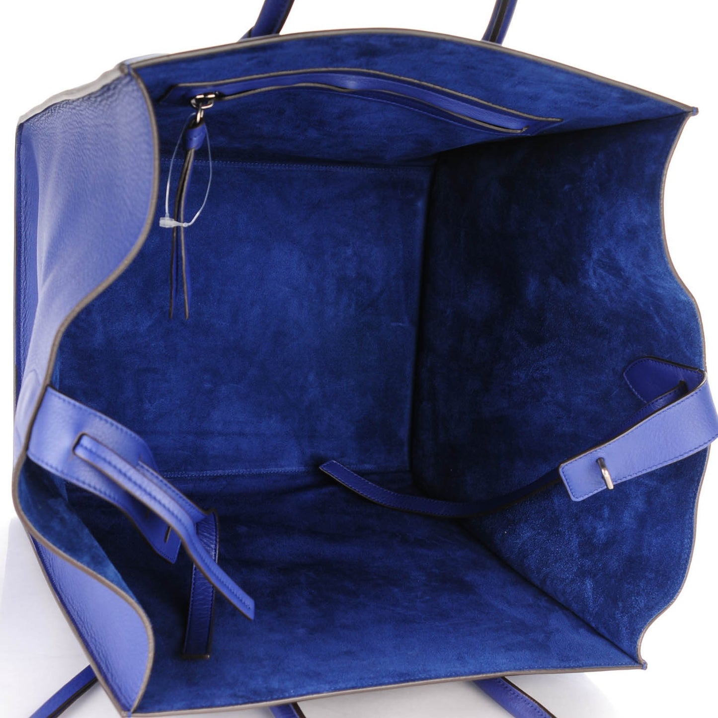 Supple Calfskin Medium Phantom Luggage Indigo