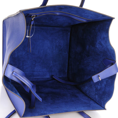 Celine Supple Calfskin Medium Phantom Luggage Indigo 5 of 8