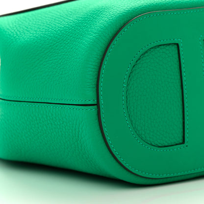 Hermes Taurillon Clemence Swift In-The-Loop 18 Bag Vert Comics 9 of 13