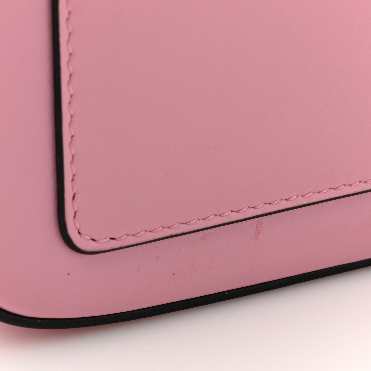 Dolce & Gabbana DOLCE GABBANA Calfskin Hot Stuff DG Logo 3.5 Crossbody Bag Baby Pink 12 of 13