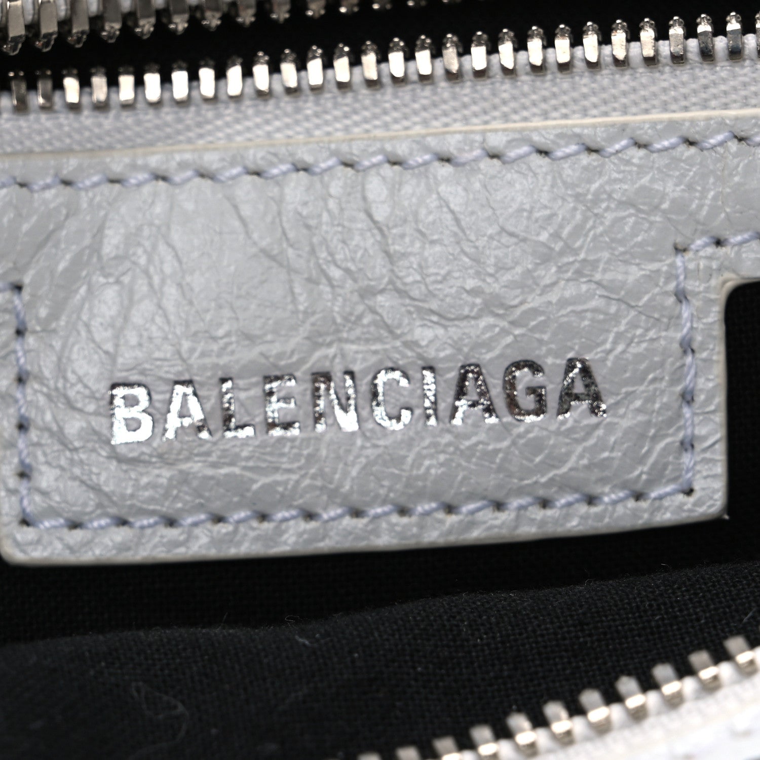 Balenciaga Agneau Arena Graffiti Neo Cagole Handbag XS White Black 6 of 13