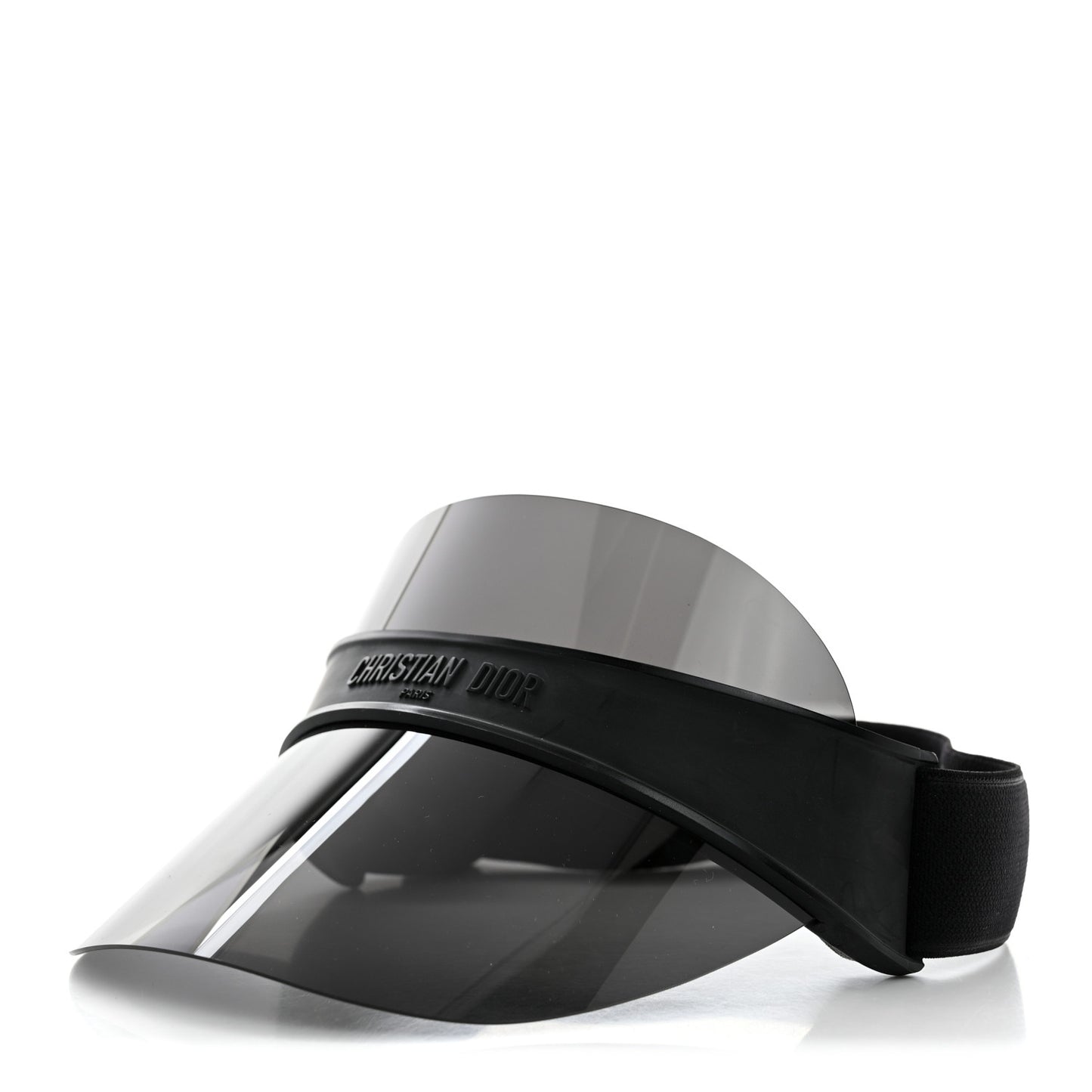 Mirrored DiorClubV1U Sun Visor Black