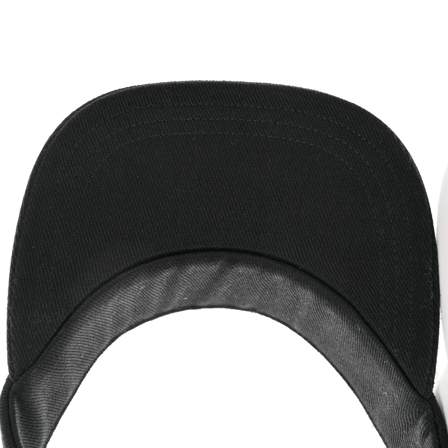 Drill Nylon Triangle Logo Embroidered Mens Visor M Black