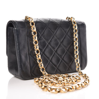 Chanel Lambskin Quilted Mini Flap Black 3 of 11