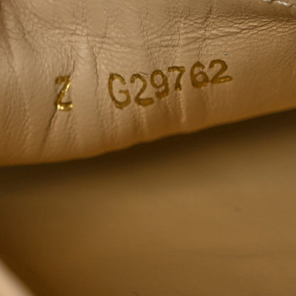 Chanel Lambskin CC Espadrilles 37 Beige Black 6 of 8