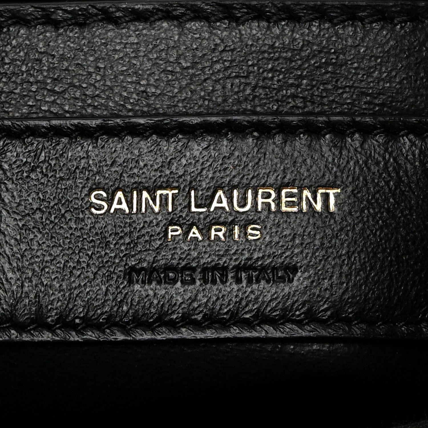 Saint Laurent Calfskin Y Quilted Monogram Small Loulou Chain Satchel Black 7 of 11