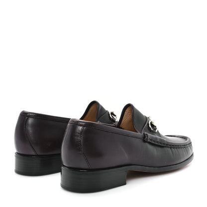 Gucci Calfskin Womens Horsebit Loafers 9.5 Marrone 5 of 10
