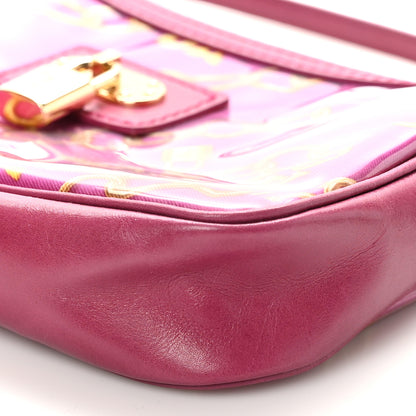Louis Vuitton Monogram Charms Pochette Accessories Bag Fuchsia 9 of 9