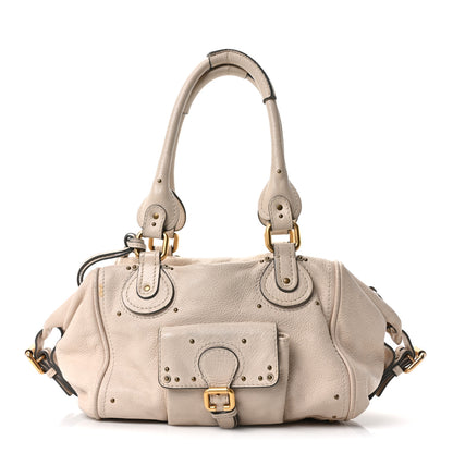 Chloe Calfskin Paddington Front Pocket Tote Creme 1 of 10