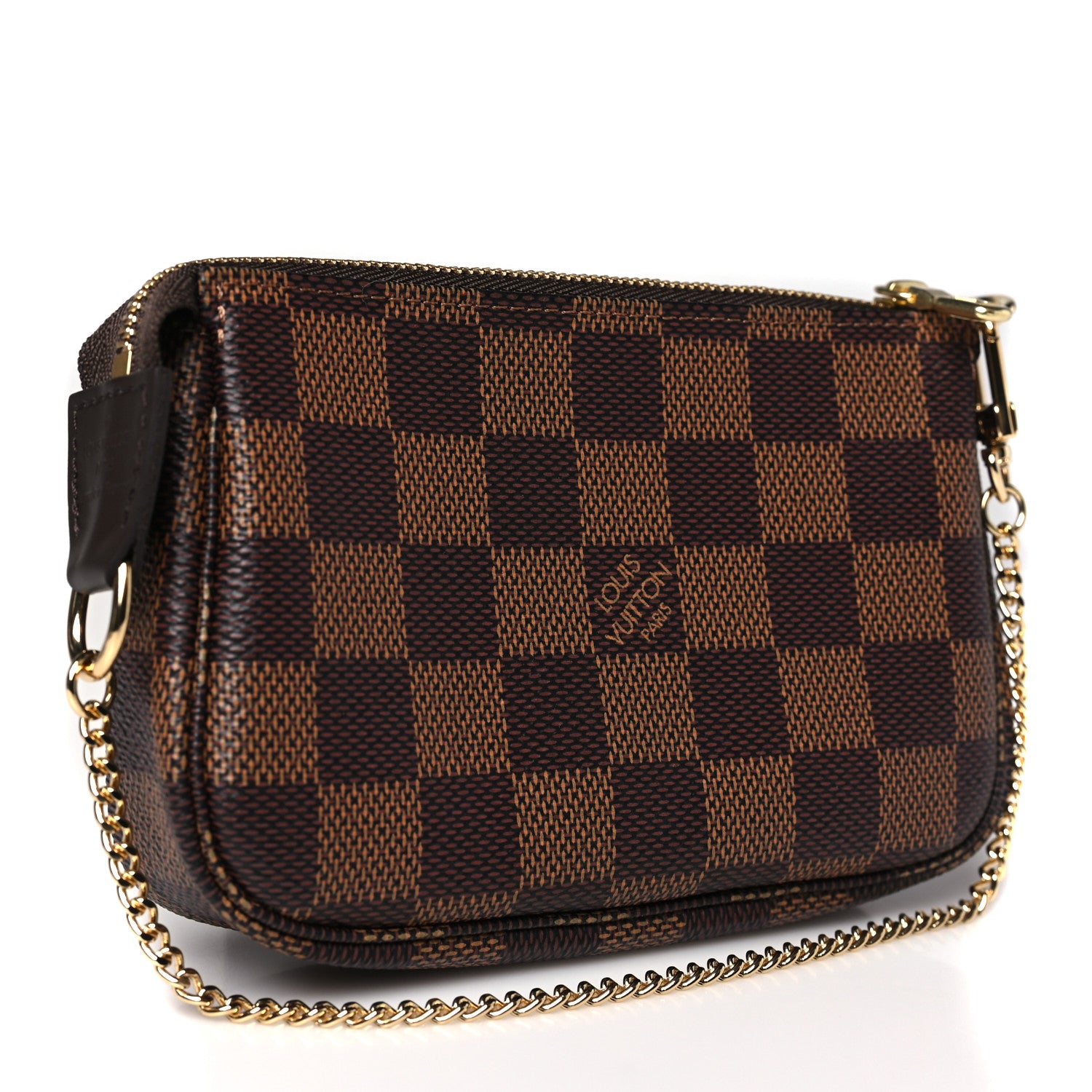 Louis Vuitton Damier Ebene Mini Pochette Accessories 3 of 11