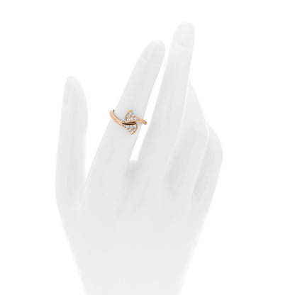 Bulgari 18K Rose Gold Diamond Divas' Dream Ring 52 6 2 of 5