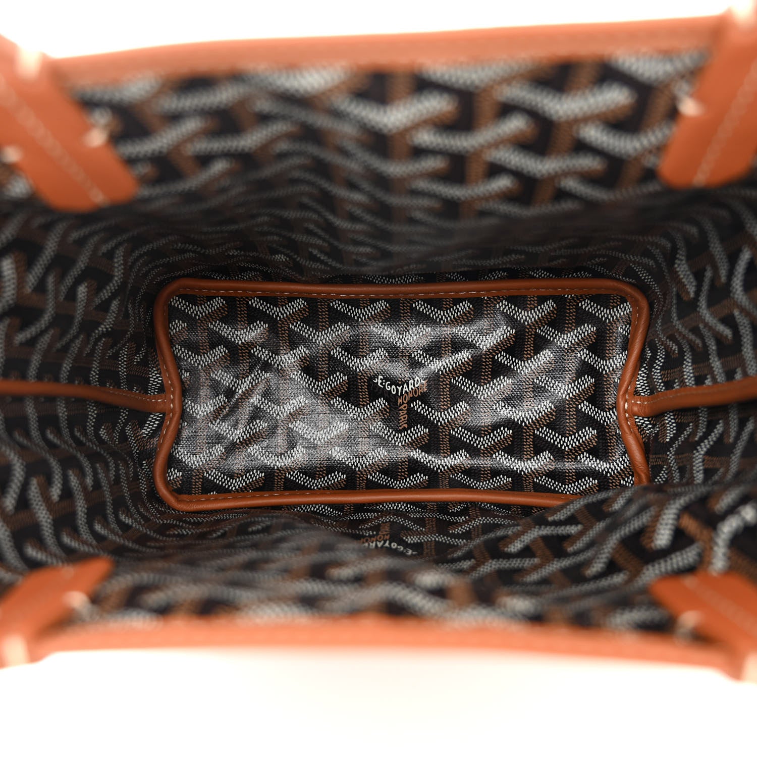 Goyard Goyardine Reversible Mini Anjou Black Gold 10 of 18