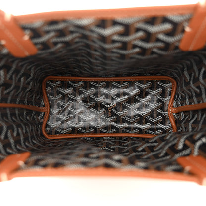 Goyard Goyardine Reversible Mini Anjou Black Gold 10 of 18