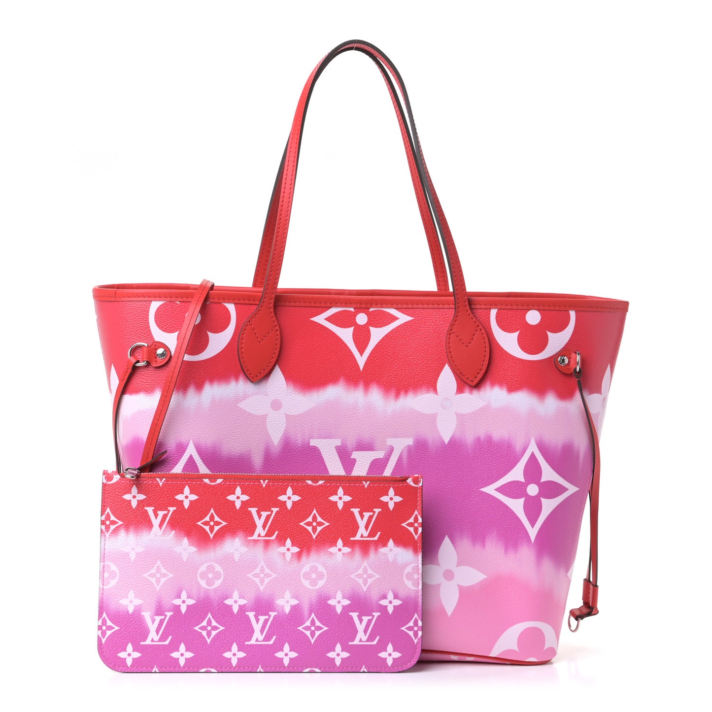 Monogram Escale Neverfull MM Rouge
