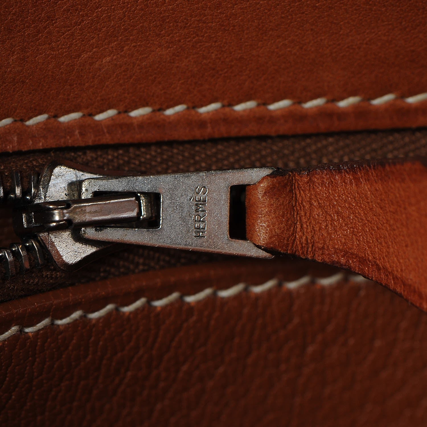 Hermes Natural Barenia Kelly Retourne 32 Fauve 14 of 40