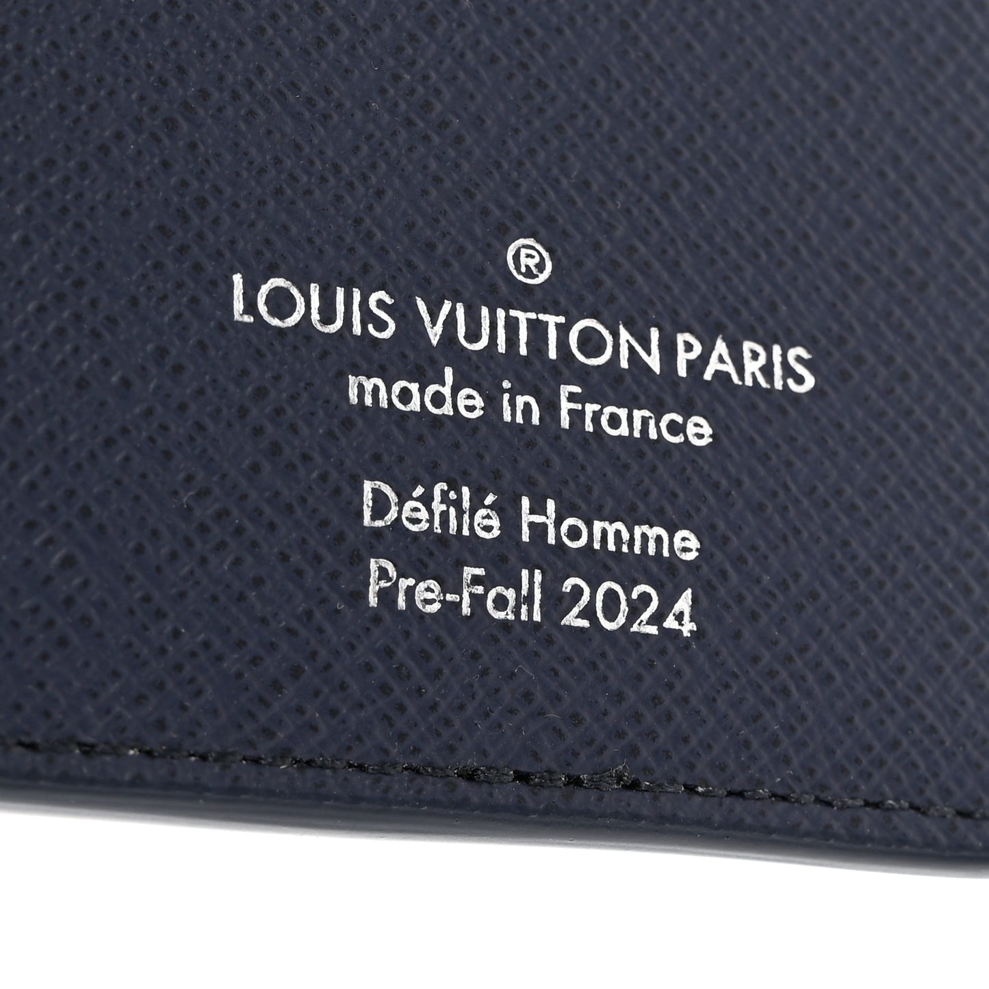 Damier Heritage Pocket Organizer Blue