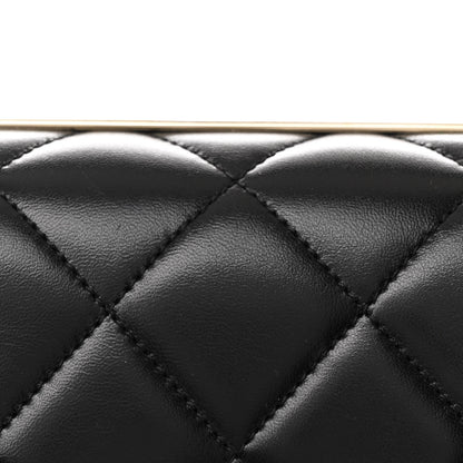Chanel Lambskin Quilted Medium Trendy CC Flap Dual Handle Bag Black 10 of 12