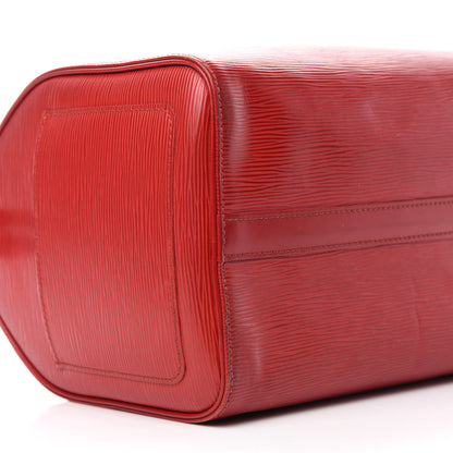 Louis Vuitton Epi Speedy 30 Rouge 9 of 15