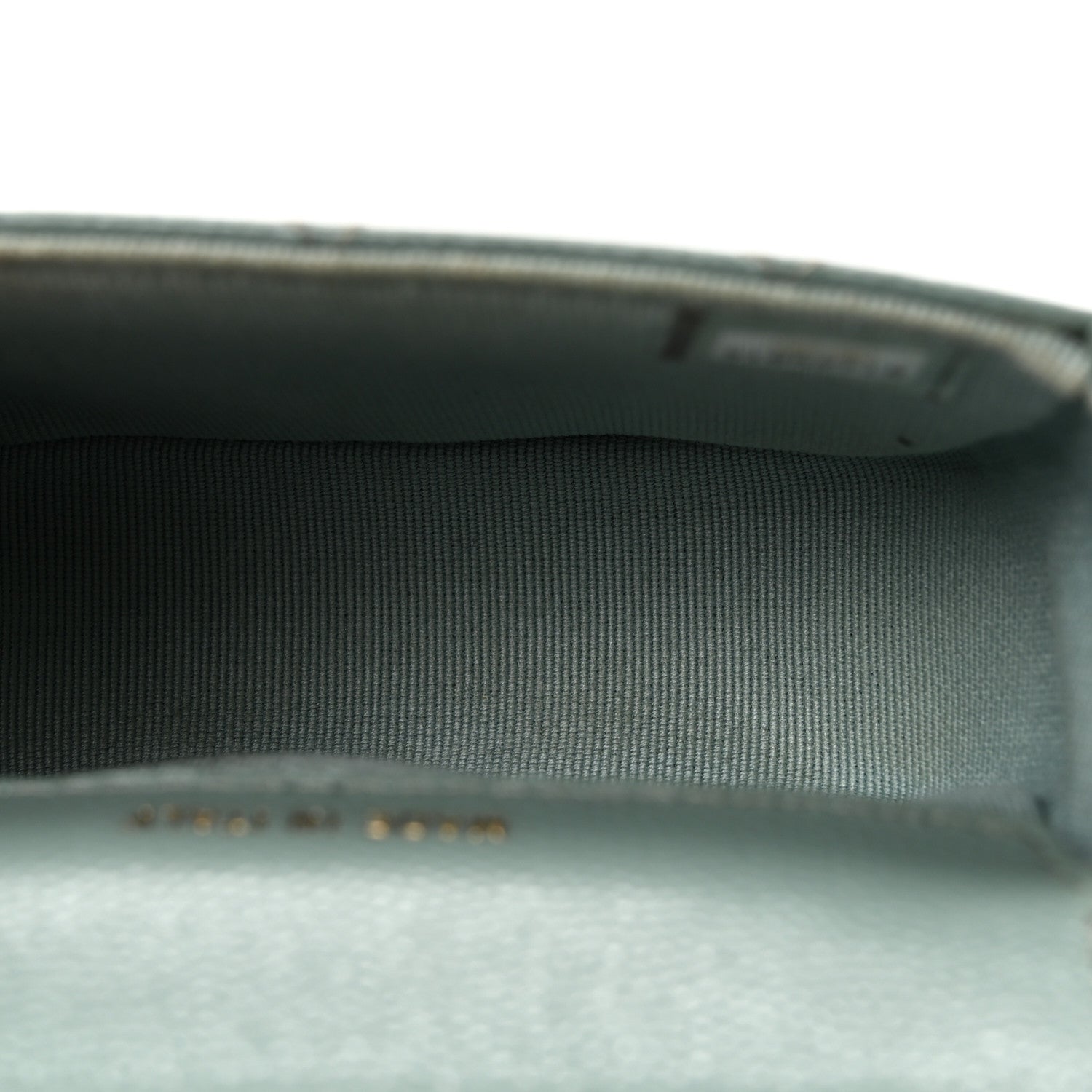 Chanel Caviar Quilted Mini Clutch With Chain Light Green 5 of 11
