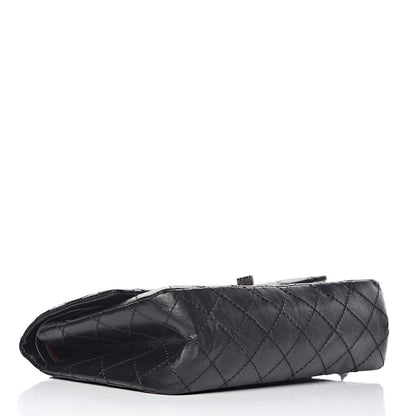Chanel Aged Calfskin Quilted 2.55 Reissue 225 Flap Black 4 of 10
