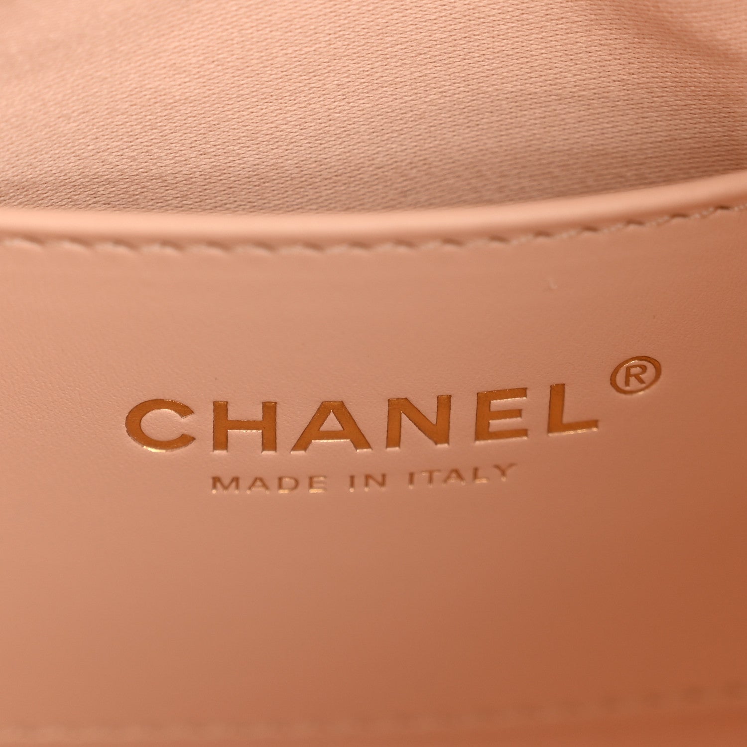 Chanel Metallic Caviar Quilted Small Chanel 25 Handbag Copper 6 of 11