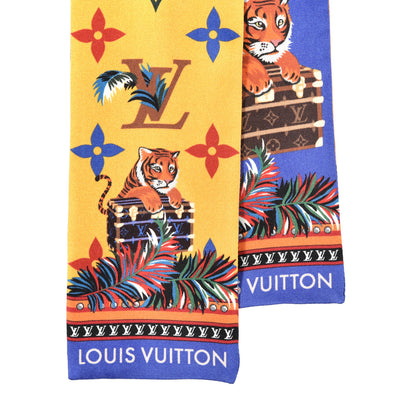 Louis Vuitton Silk Monogram Precious Tiger Bandeau Yellow 2 of 3