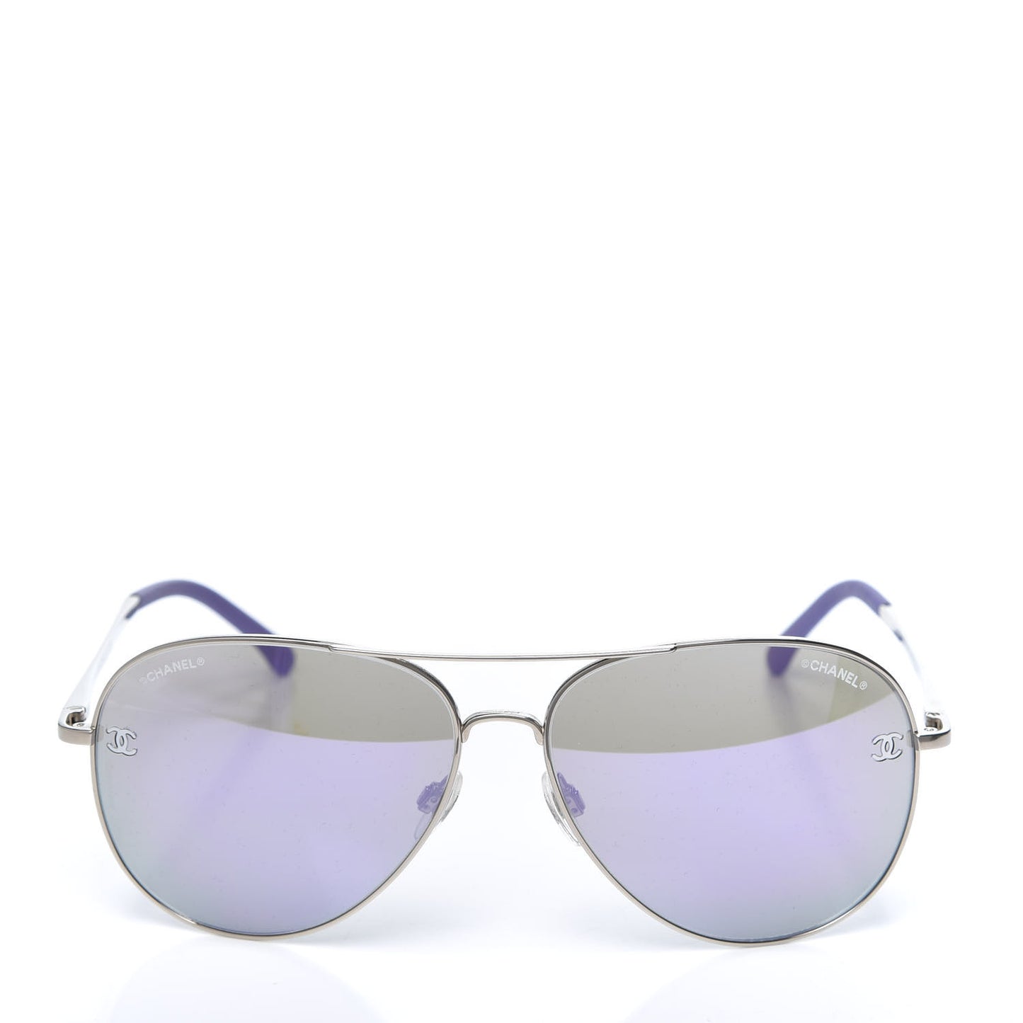 Polarized CC Aviator Sunglasses 4189-T-Q Purple