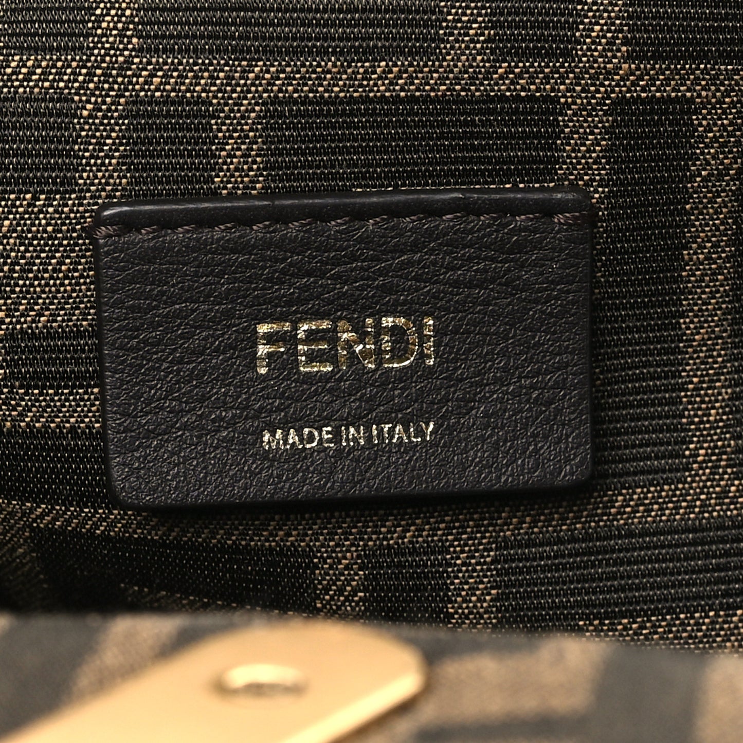Shiny Nappa Small Fendi First Tulipano