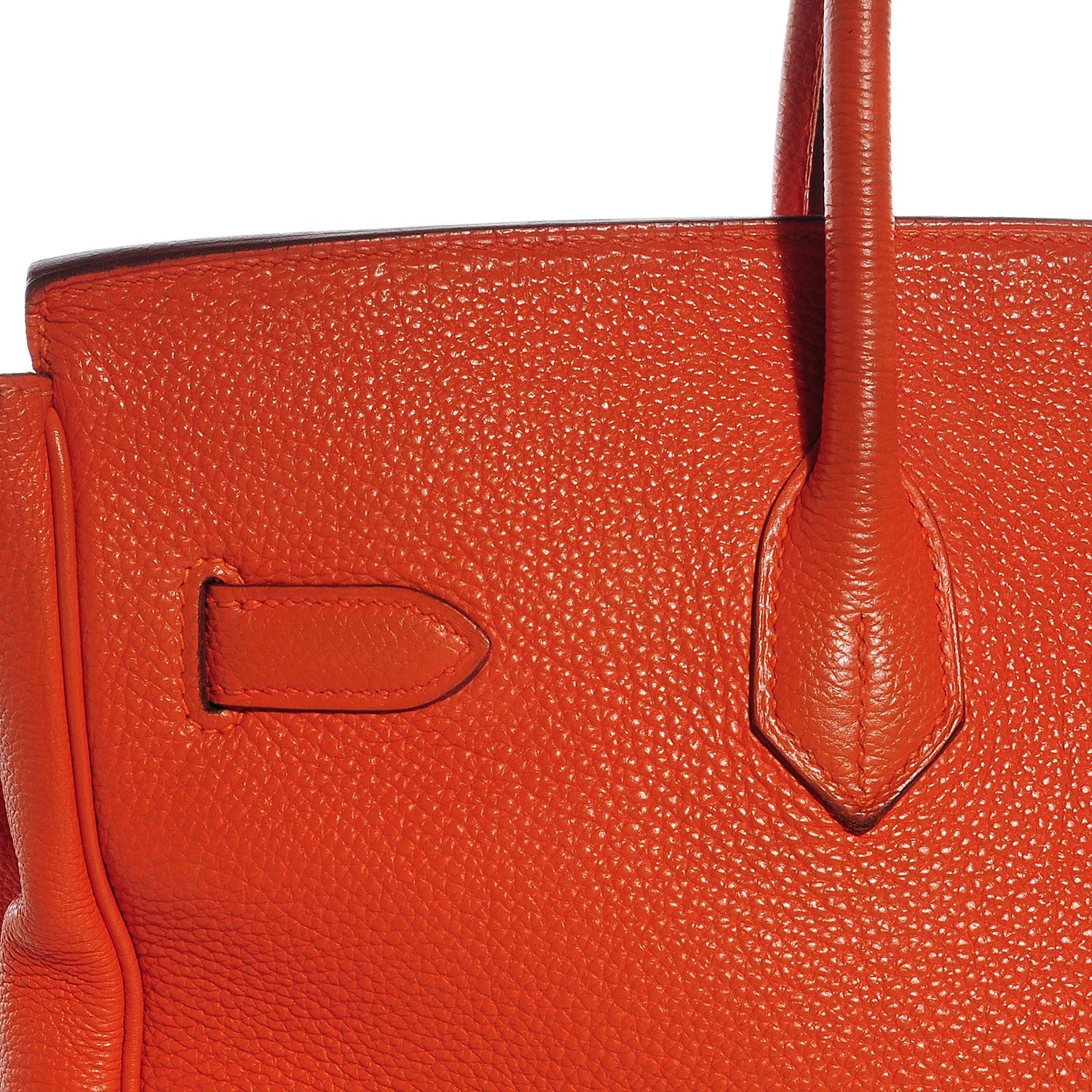 Hermes Togo Birkin 35 Orange 18 of 27