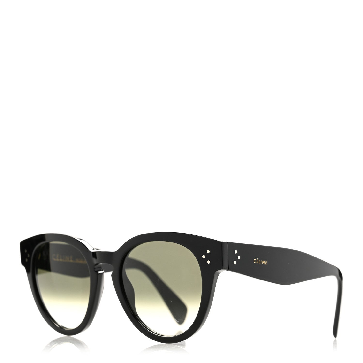 Celine Thin Preppy Sunglasses CL 41049/S Black 1 of 7