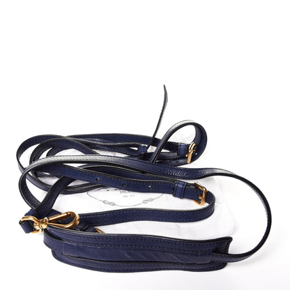 Prada Glace Calf Soft Cahier Bag Baltico Astrale 11 of 13