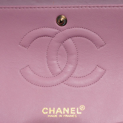 Chanel Lambskin Double Medium Flap Lilac 6 of 8