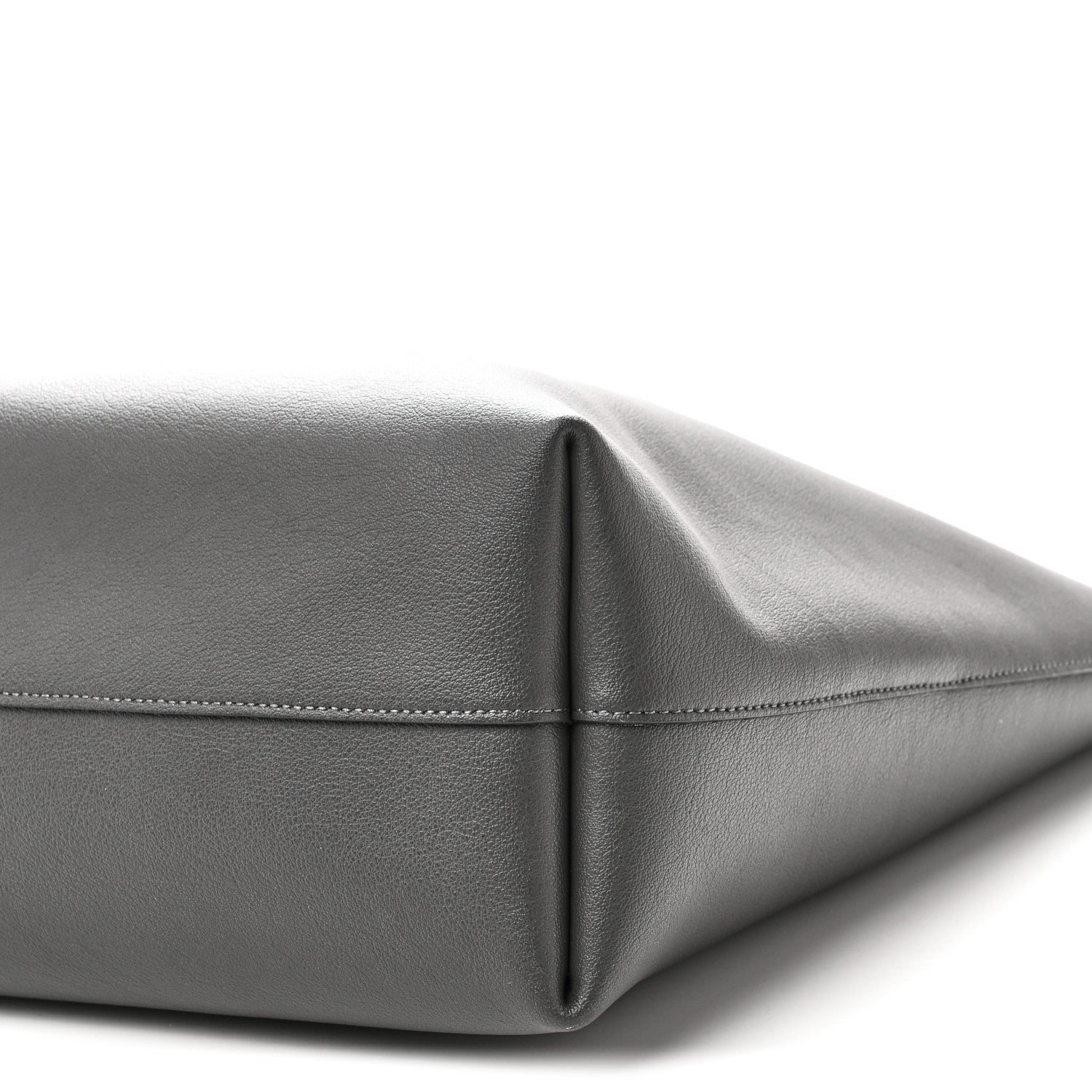 Saint Laurent Calfskin Large Shopping Tote Earth 10 of 10