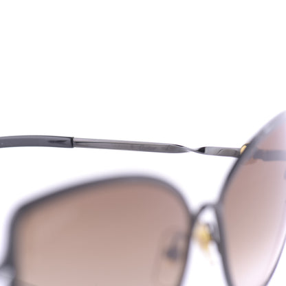 Cartier Metal Trinity Sunglasses CT0089S Black Brown 7 of 9