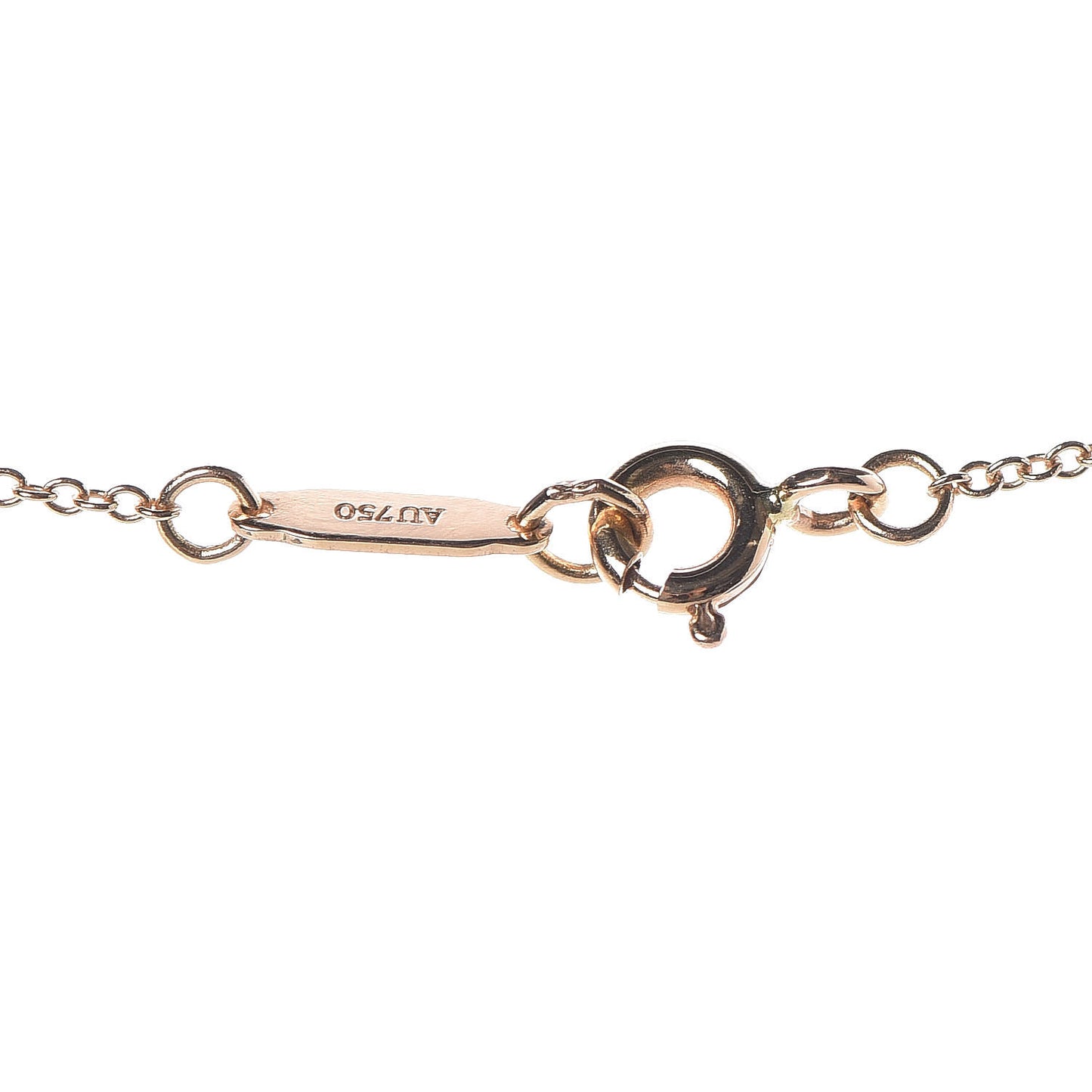 18K Rose Gold Mini Bow Pendant Necklace