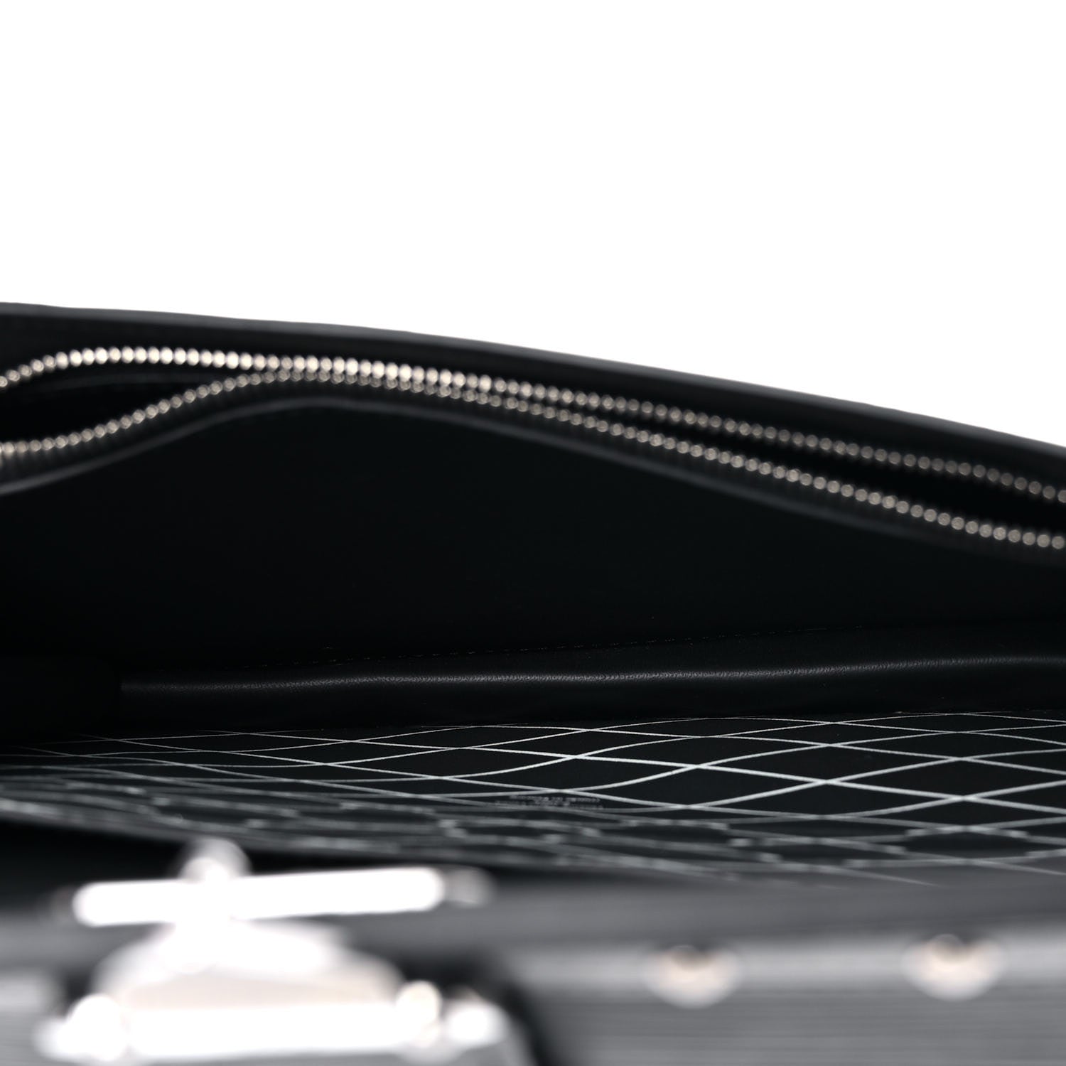 Louis Vuitton Epi Trunk Chain Wallet Black 5 of 9