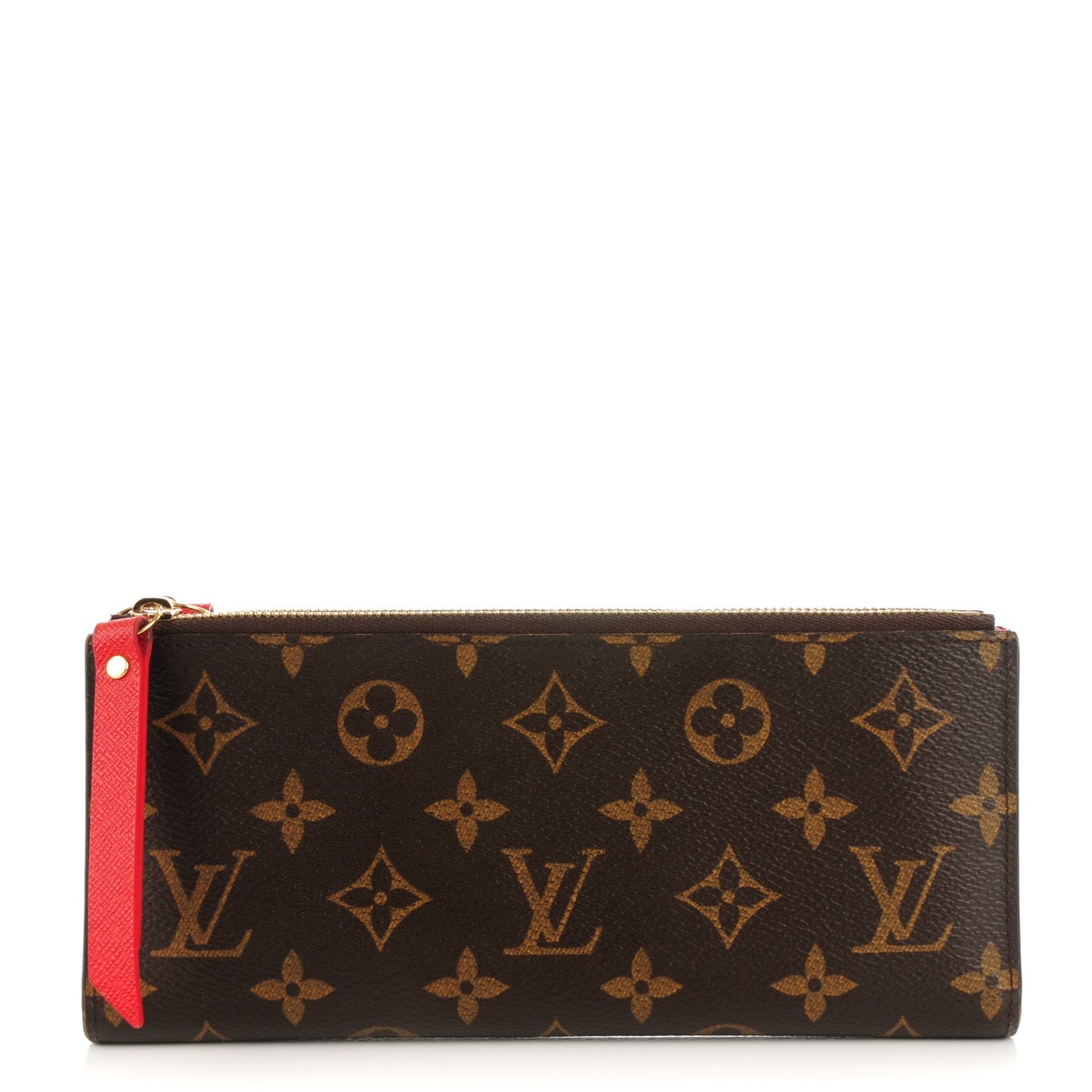 Monogram Adele Wallet Coquelicot