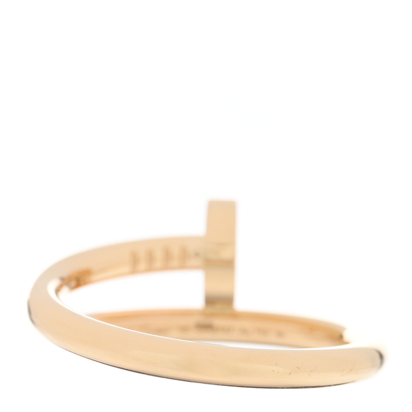 18K Yellow Gold Juste Un Clou Ring 58 8.25