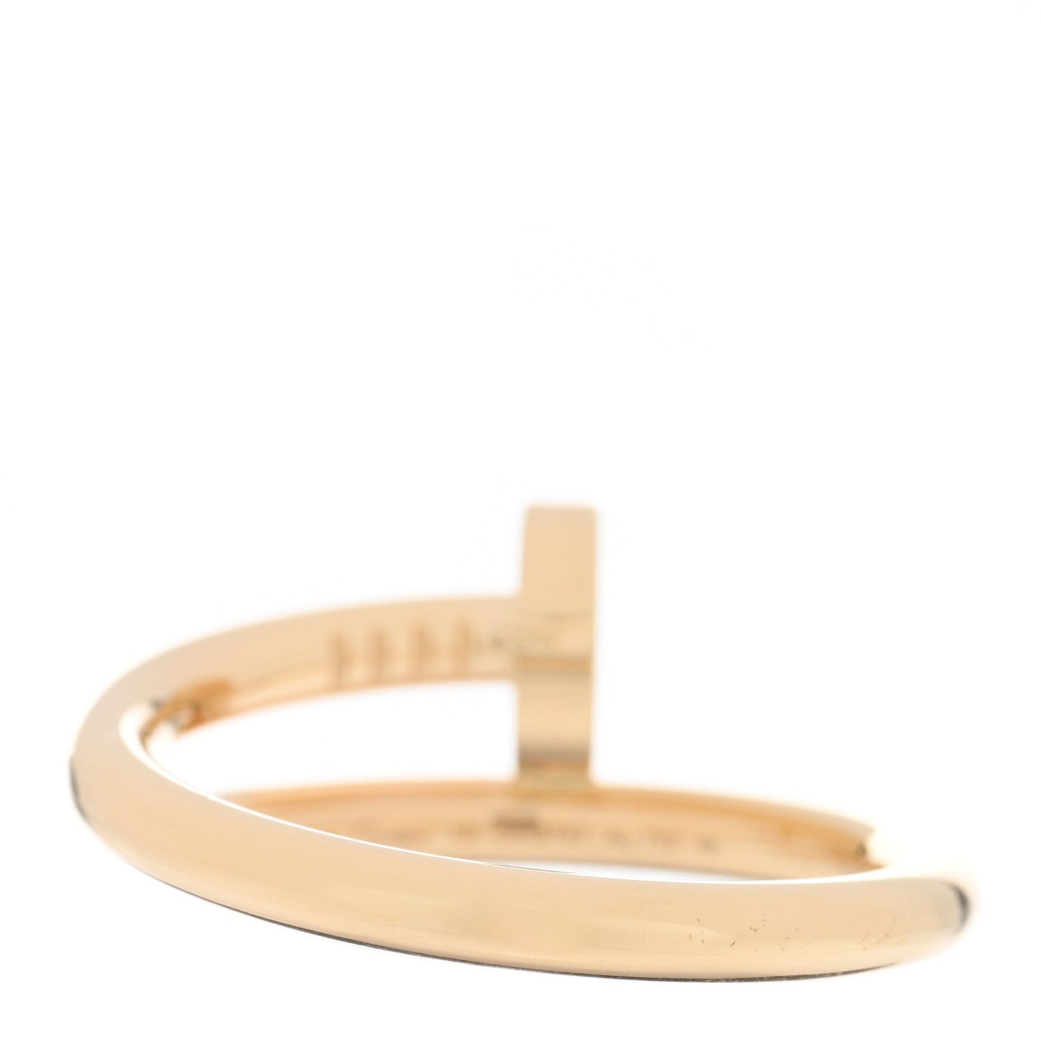 Cartier 18K Yellow Gold Juste Un Clou Ring 58 8.25 3 of 4