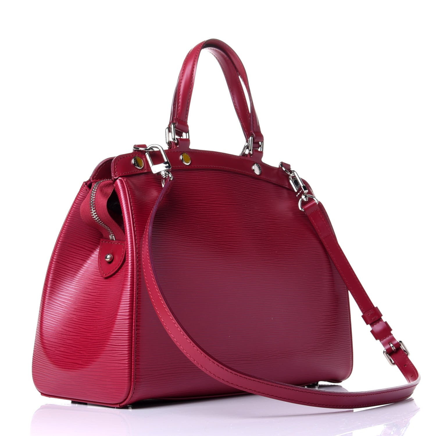 Louis Vuitton Epi Brea MM Fuchsia 4 of 11